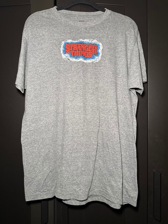 Other - Netflix Stranger Things Graphic T-Shirt Heather Gray Large